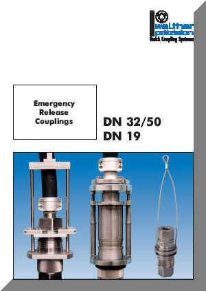 Series DN - Break-away Couplings Catalog Cover